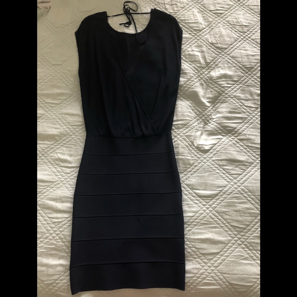 BCBG Navy Dress